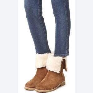 KATE SPADE  Baja Women’s Round Toe Suede Brown Boot Sz 8